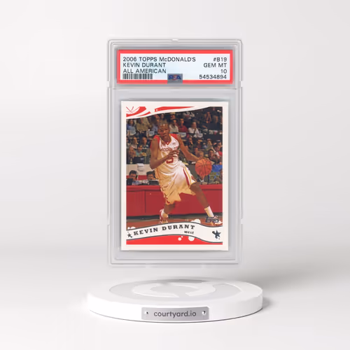 2006 Topps McDonald's All American #B19 Kevin Durant (PSA 10 GEM MINT)