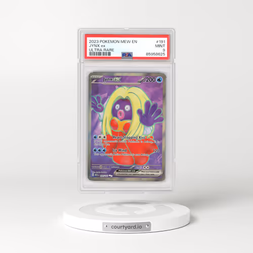 2023 Scarlet & Violet 151 - MEW EN #191 Jynx ex - Ultra Rare (PSA 9 MINT)