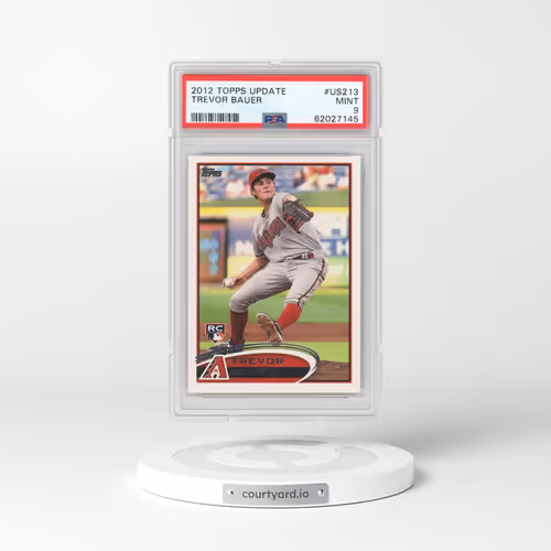 2012 Topps Update #US213 Trevor Bauer (PSA 9 MINT)