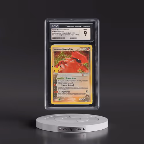 2021 Celebrations - Classic Collection #9/95 Team Magma's Groudon - EX Team Magma vs.Team Aqua Holo