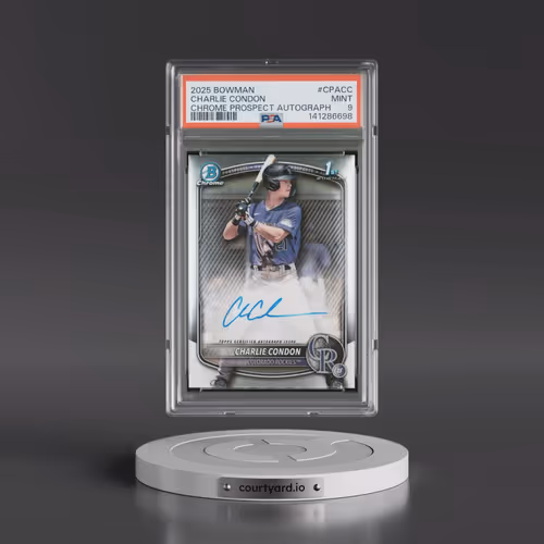 2025 Bowman Chrome Prospect Autographs #CPACC Charlie Condon (PSA 9 MINT)