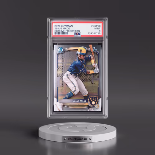 2025 Bowman Chrome Prospects #BCP50 Jesus Made (PSA 9 MINT)