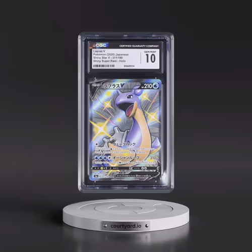 2020 Shiny Star V #311/190 Lapras V - Shiny Super Rare Holo (CGC 10 GEM MINT)