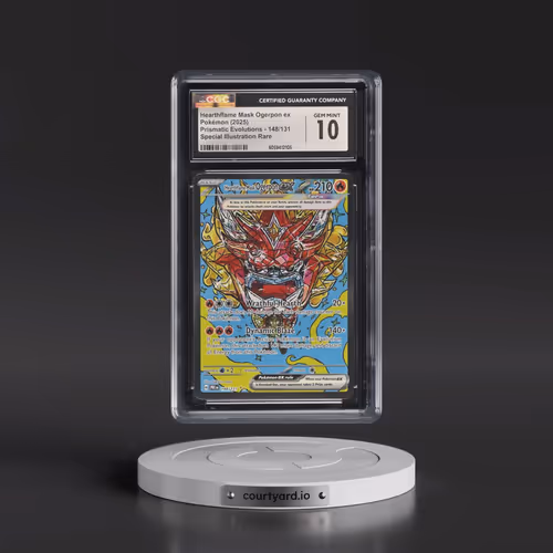 2025 Prismatic Evolutions - PRE EN #148/131 Hearthflame Mask Ogerpon ex - Special Illustration Rare