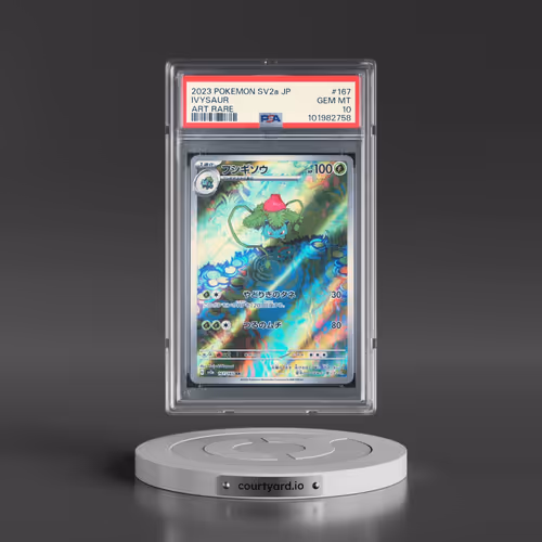 2023 Pokémon Sv2a-Pokemon 151 #167 Ivysaur - Art Rare (PSA 10 GEM MINT)