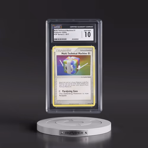2005 POP Series 2 #9/17 Multi Technical Machine 01 (CGC 10 GEM MINT)
