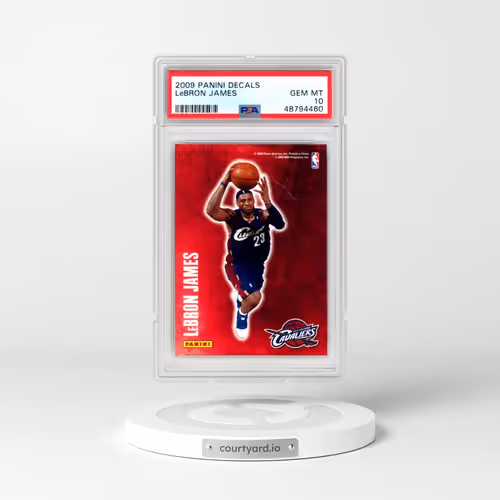 2009 Panini Decals LeBron James (PSA 10 GEM MINT)