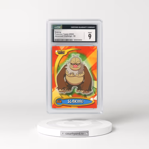 2004 Advanced Challenge #66 Slaking (CGC 9 MINT)