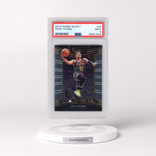 2018 Panini Select #45 Trae Young (PSA 9 MINT)