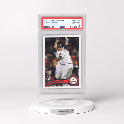 2011 Topps Update #US132 Jose Altuve (PSA 10 GEM MINT)