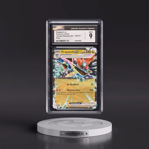 2024 Pokémon Twm EN-Twilight Masquerade #130 Dragapult EX - Holo (CGC 9 MINT)