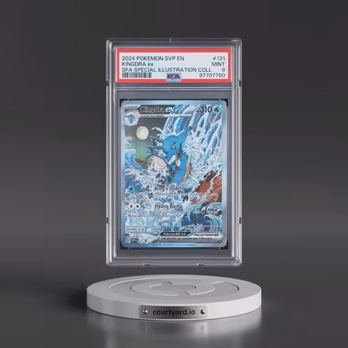 2024 Pokémon Svp EN-SV Black Star Promo #131 Kingdra EX - Holo Shrouded Fable Special Illustration C