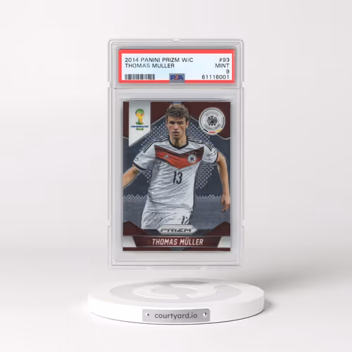 2014 Panini Prizm World Cup #93 Thomas Muller (PSA 9 MINT)