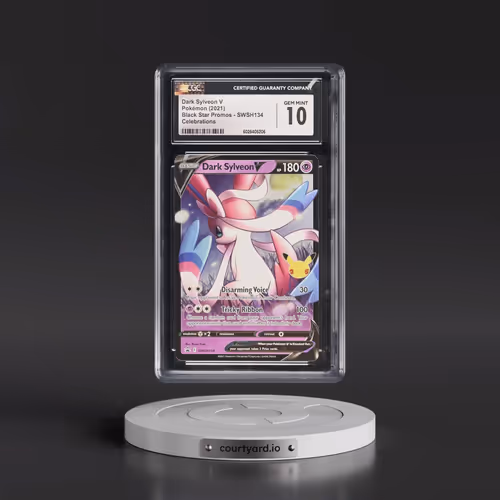 2017 Black Star Promos - Sword & Shield #SWSH134 Dark Sylveon V - Celebrations (Holo) (CGC 10 GEM MI