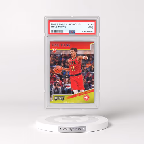 2018 Panini Chronicles #175 Trae Young (PSA 9 MINT)
