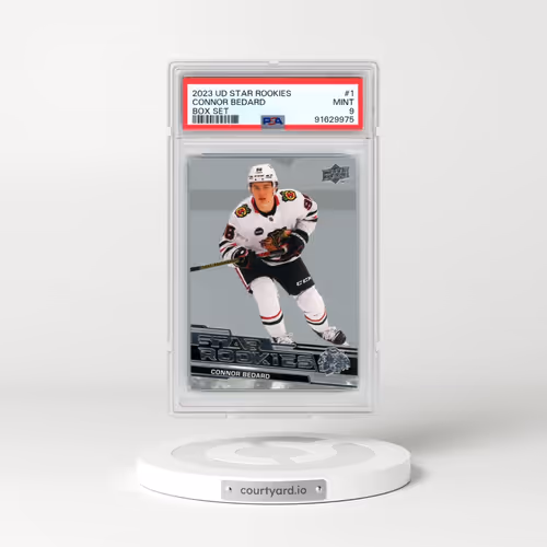 2023 Upper Deck NHL Star Rookies Box Set #1 Connor Bedard (PSA 9 MINT)