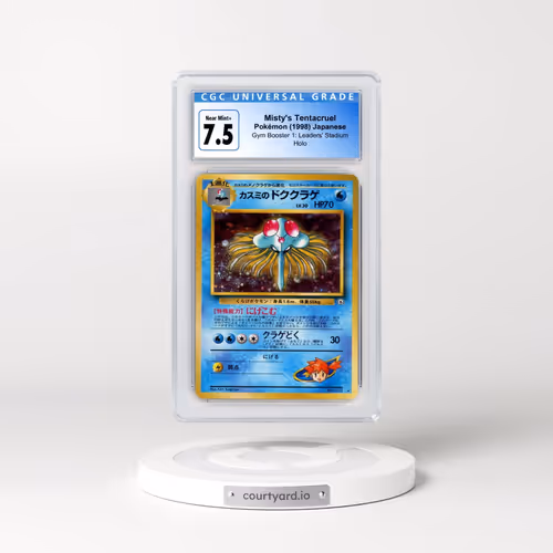 1998 Gym Booster 1: Leaders' Stadium Misty's Tentacruel - Holo (CGC 7.5 NM+)