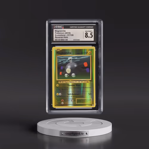 2016 Evolutions #37/108 Magnemite - Reverse Holo (CGC 8.5 NM-MT+)
