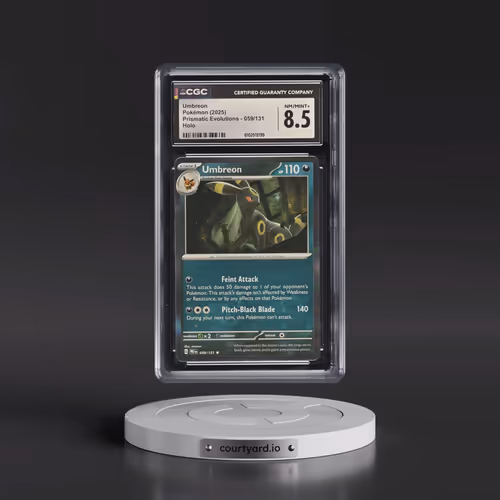 2024 Prismatic Evolutions - PRE EN #059/131 Umbreon - Holo (CGC 8.5 NM-MT+)