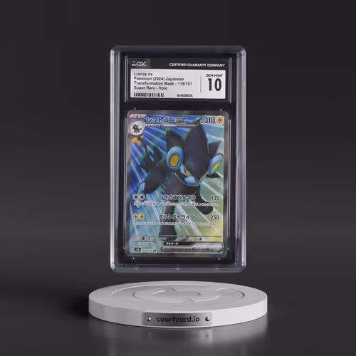 2024 Transformation Mask #118/101 Luxray ex - Super Rare Holo (CGC 10 GEM MINT)