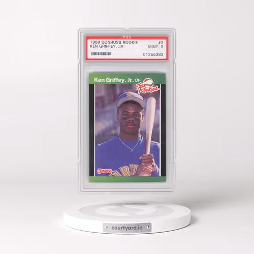 1989 Donruss Rookies #3 Ken Griffey Jr (PSA 9 MINT)