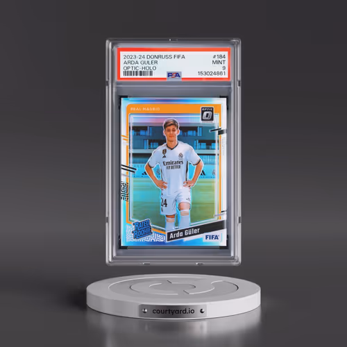 2023-24 Panini Donruss FIFA #184 Arda Guler - Optic-Holo (PSA 9 MINT)