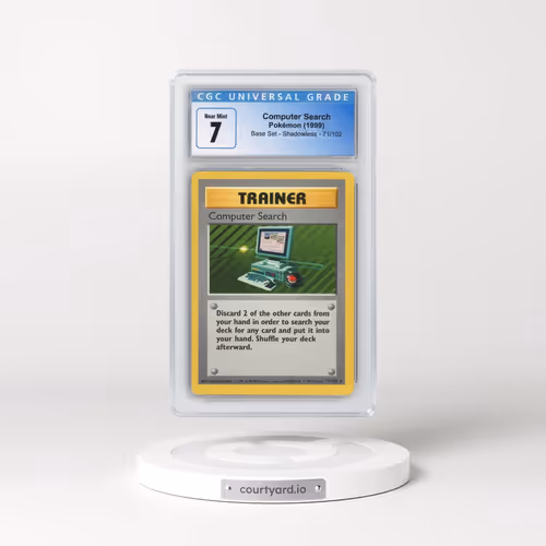 1999 Base Set #71/102 Computer Search - Shadowless Shadowless (CGC 7 NM)