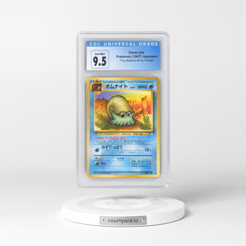 1997 The Mystery of the Fossils Omanyte (CGC 10 GEM MINT)