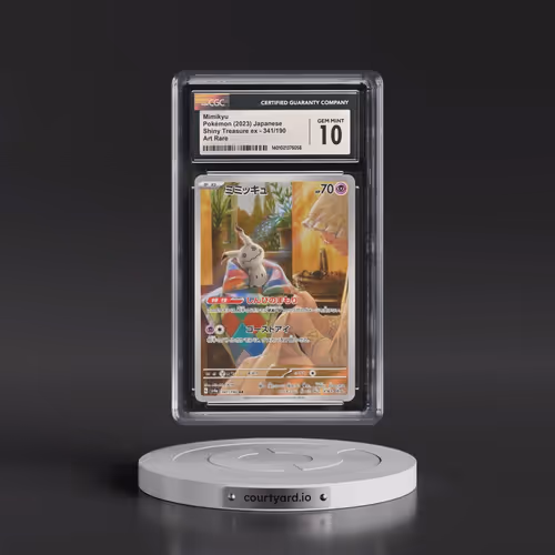 2023 Shiny Treasure ex #341/190 Mimikyu - Art Rare Holo (CGC 10 GEM MINT)