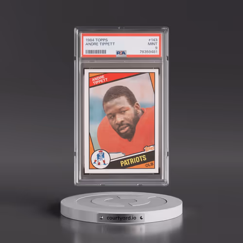 1984 Topps #143 Andre Tippett (PSA 9 MINT)