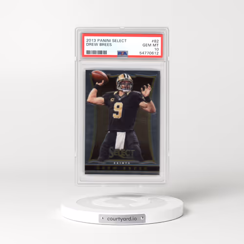 2013 Panini Select #82 Drew Brees (PSA 10 GEM MINT)
