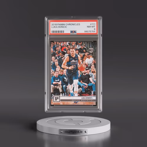 2018 Panini Chronicles #111 Luka Doncic (PSA 8 NM-MT)