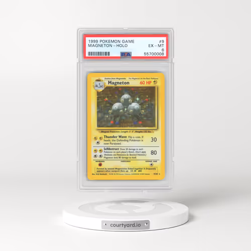 1999 Pokémon Game #9 Magneton - Holo (PSA 6 EX-MT)
