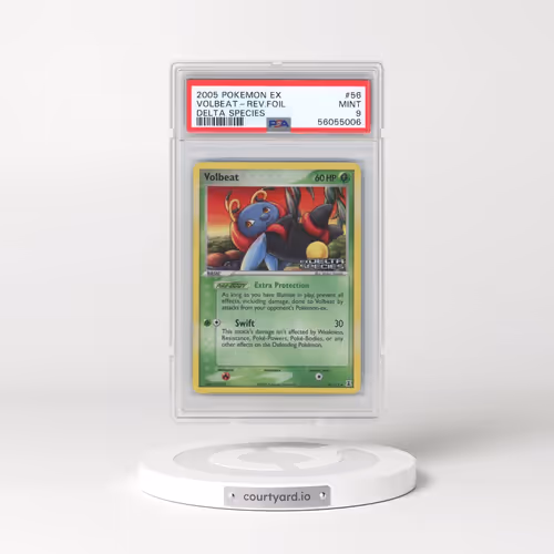 2005 EX Delta Species #56 Volbeat - Holo (PSA 9 MINT)