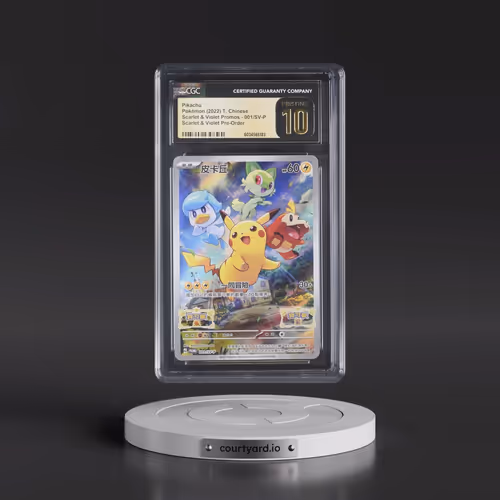 2022 Scarlet & Violet Promos - Traditional #001/SV-P Pikachu - Scarlet & Violet Pre-Order (Holo)