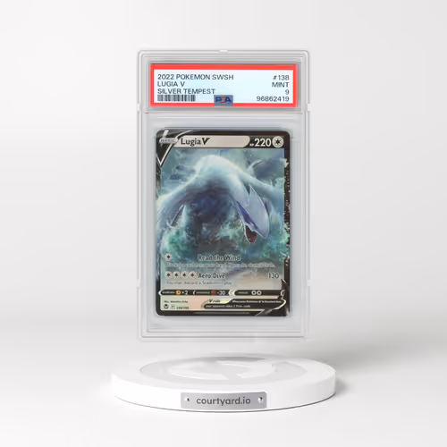 2022 Pokémon Sword & Shield Silver Tempest #138 Lugia V - Holo (PSA 9 MINT)