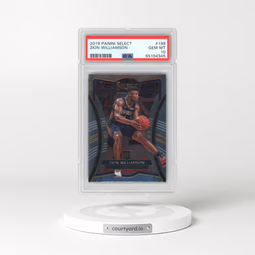 2019 Panini Select #199 Zion Williamson (PSA 10 GEM MINT)
