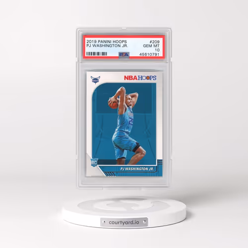 2019 Panini Hoops #209 PJ Washington Jr. (PSA 10 GEM MINT)