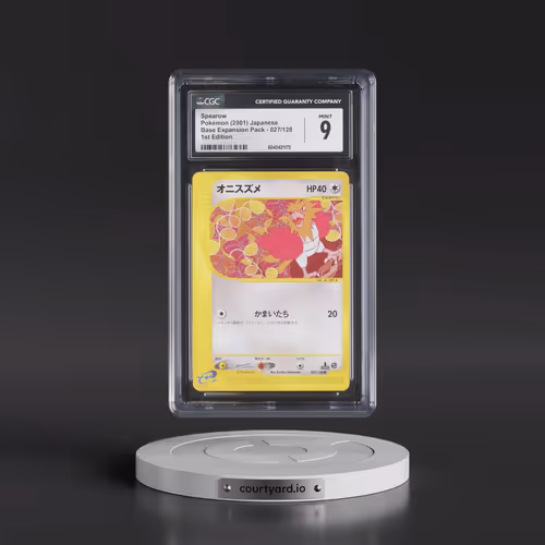 2001 Base Expansion Pack #027/128 Spearow - 1st Edition (CGC 9 MINT)