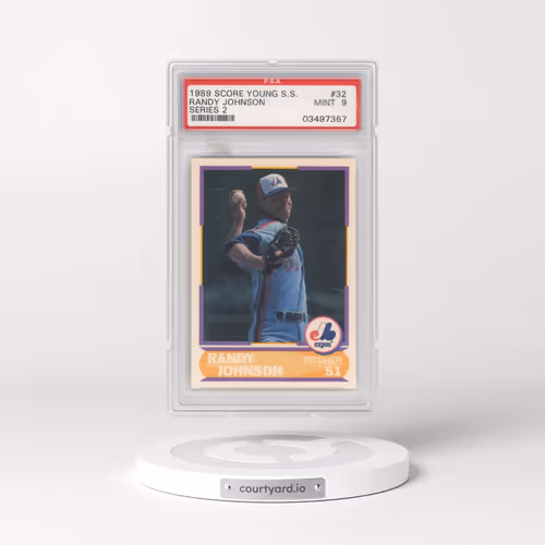 1989 Score Young Superstars Series 2 #32 Randy Johnson (PSA 9 MINT)