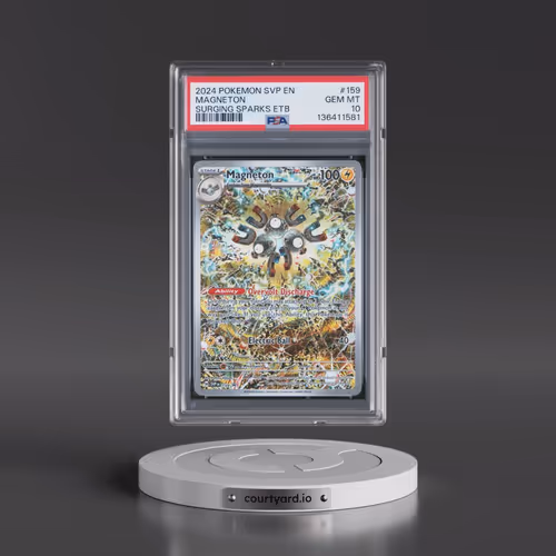 2024 Pokémon Svp EN-SV Black Star Promo #159 Magneton - Surging Sparks Elite Trainer Box (PSA 10 GEM