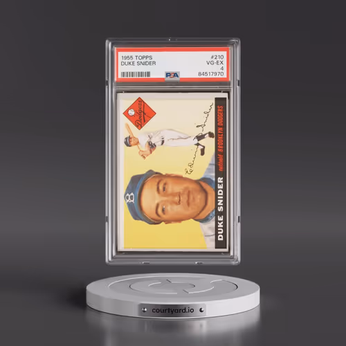 1955 Topps #210 Duke Snider (PSA 4 VG-EX)