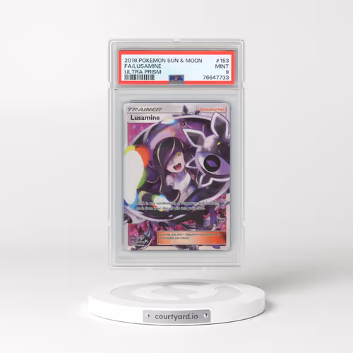 2018 Pokémon Sun & Moon Ultra Prism #153 Lusamine - Full Art (PSA 9 MINT)