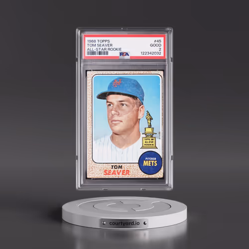 1968 Topps #45 Tom Seaver - All-Star Rookie (PSA 2 GOOD)