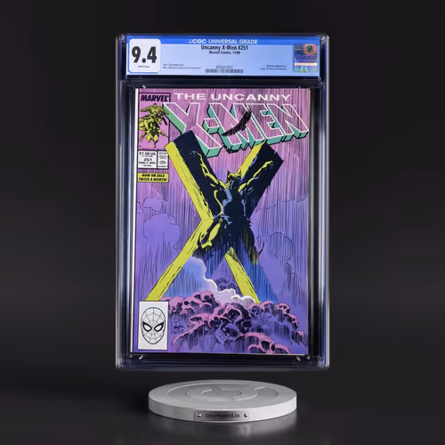 Uncanny X-Men #251 CGC 9.4 White Pages (Marvel Comics, 11/89) - Universal
