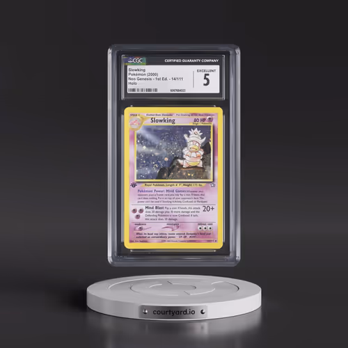 2000 Neo Genesis #14/111 Slowking - 1st Edition Holo (CGC 5 EX)