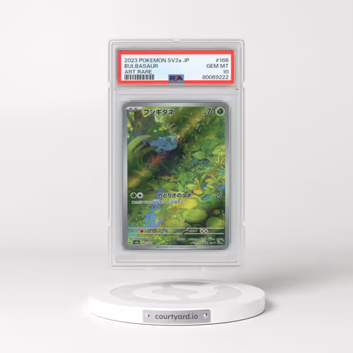 2023 Pokémon Sv2a-Pokemon 151 #166 Bulbasaur - Art Rare (PSA 10 GEM MINT)