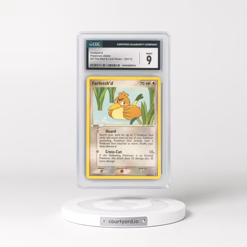 2004 EX Fire Red & Leaf Green #23/112 Farfetch'd (CGC 9 MINT)