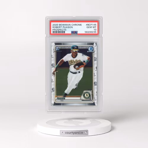 2020 Bowman Chrome Prospects #BCP145 Robert Puason (PSA 10 GEM MINT)