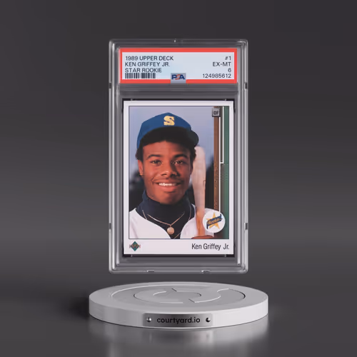 1989 Upper Deck #1 Ken Griffey Jr - Star Rookie (PSA 6 EX-MT)